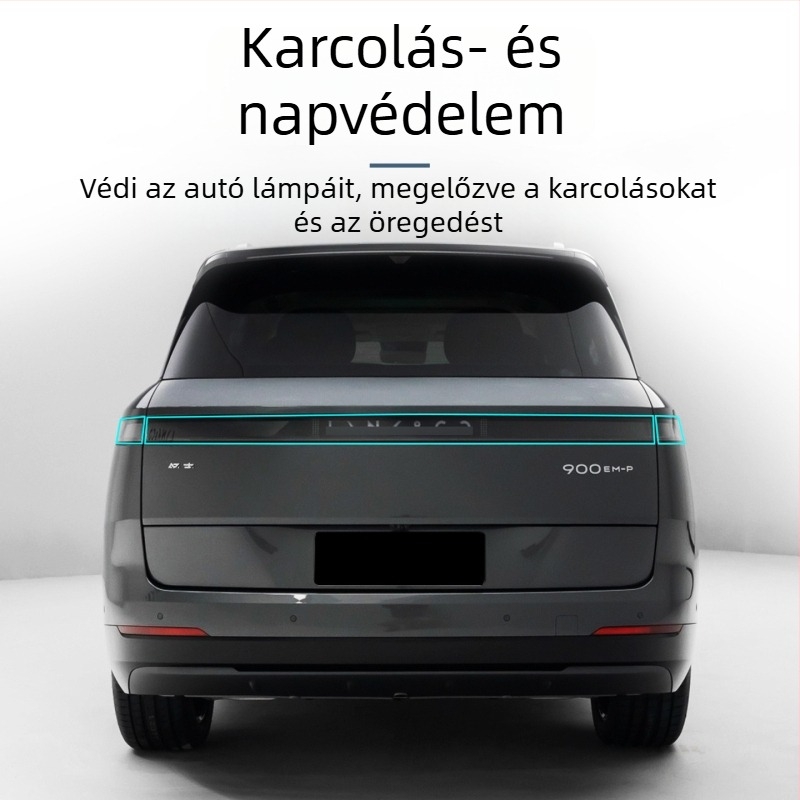 Lynk & Co 900-hoz fényszórófilm, TPU anyag, DRL film, átlátszó