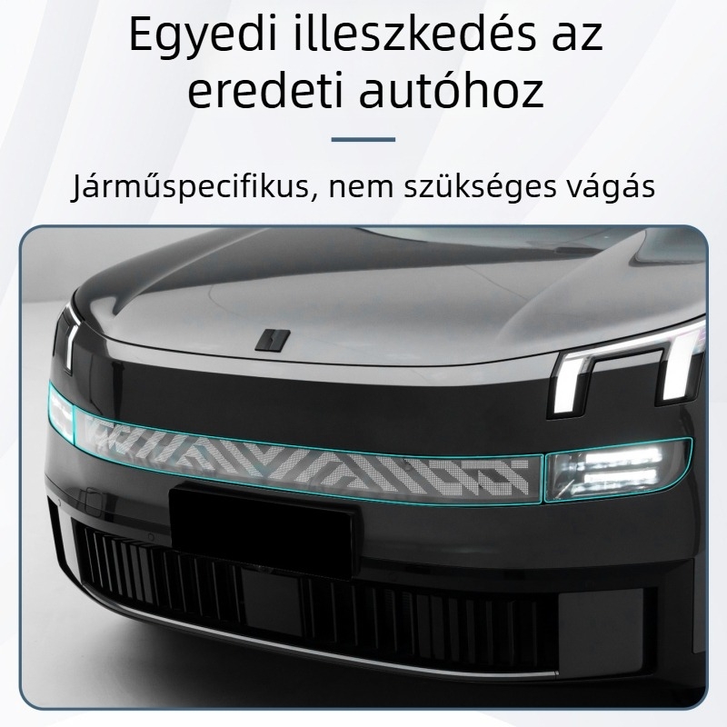 Lynk & Co 900-hoz fényszórófilm, TPU anyag, DRL film, átlátszó