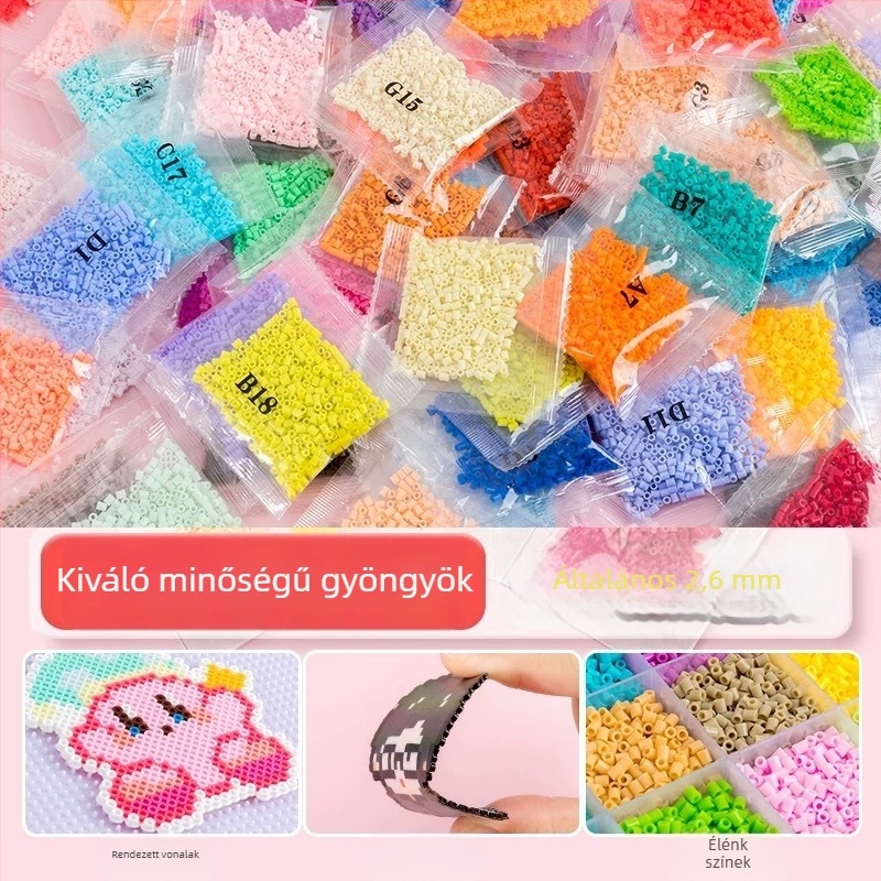 MB-28 Fusion Gyöngy Készlet, műanyag DIY puzzle kiegészítő, 14+ éveseknek, kezdőbarát