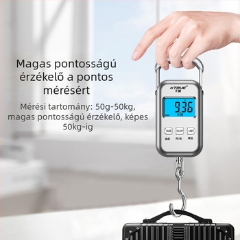 Thousand Sure 50 kg digitális kézi hordozható elektronikus rugós mérleg háztartási használatra