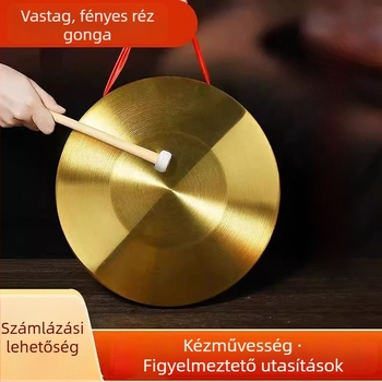 Hengyun acél gong, modell Steel gong, alkalmas zeneszerekhez, kartoncsomagolás.