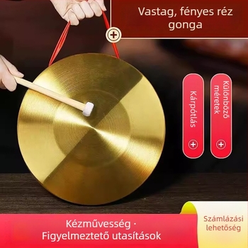 Hengyun acél gong, modell Steel gong, alkalmas zeneszerekhez, kartoncsomagolás.