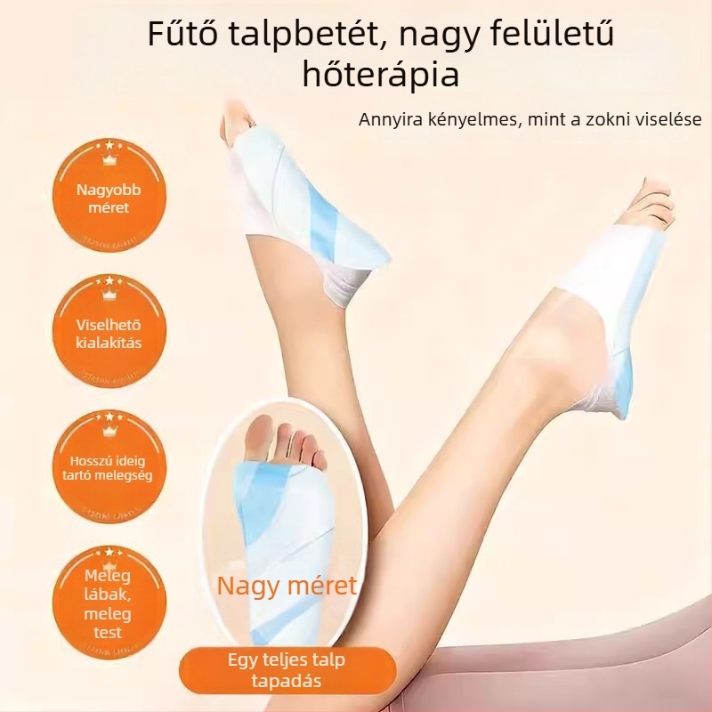 Uniszex USB-s tápegységű házi papucs, lábmelegítő