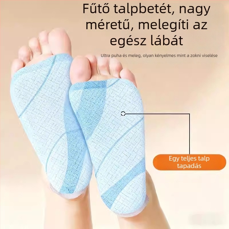 Uniszex USB-s tápegységű házi papucs, lábmelegítő