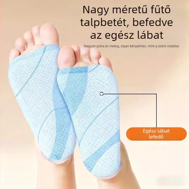 Uniszex USB-s tápegységű házi papucs, lábmelegítő