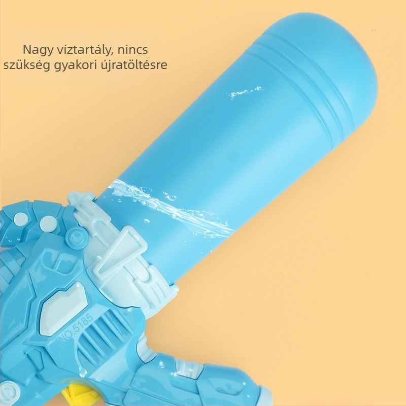 Gyerekeknek szóló vízipisztoly – kihúzható kialakítás, nagy kapacitás, vízharc, 4–6 éveseknek