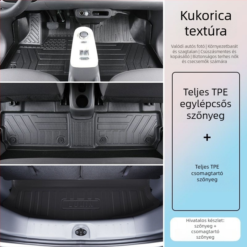 Changan TPE autópadlók – 2024-es modell, Lumin körülölelő felső pad és csomagtartó pad