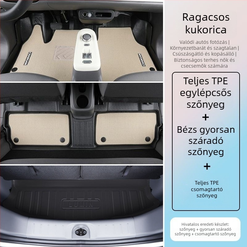 Changan TPE autópadlók – 2024-es modell, Lumin körülölelő felső pad és csomagtartó pad