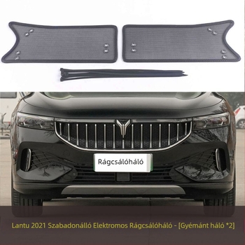 Autóvédő rovarháló a víztartály védelére, arany acélháló, nyílás 2 mm, huzal átmérője 1–2 mm, élettartam 5–10 év