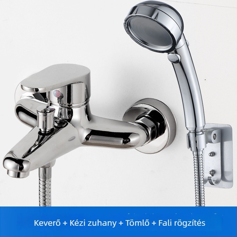 Fürdőszobai csaptelep réztesttel, modell S83035, kerámiabetét, 0–90°C, 0.8–1 MPa
