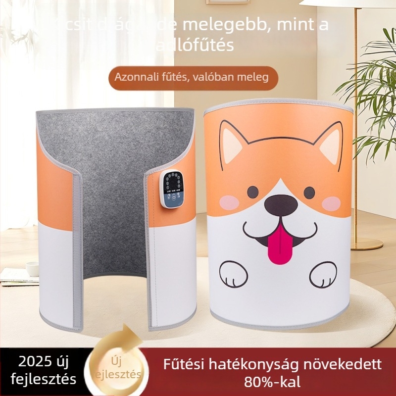 Grafén alapú lábmelegítő az íróasztal alatt, hálózati csatlakozás, 220V, 200W, modell A1