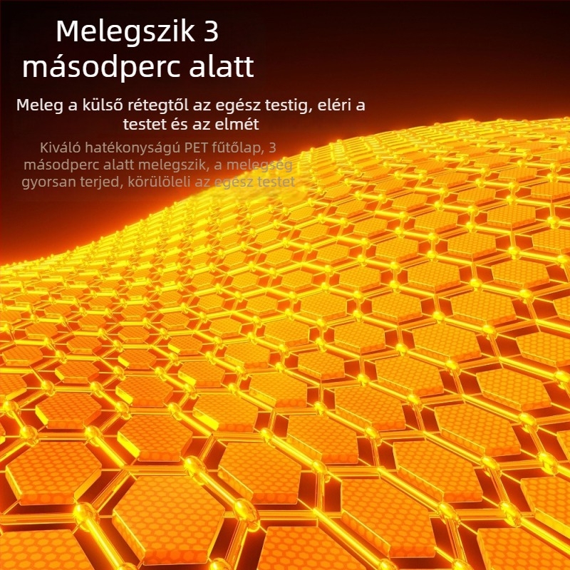 Grafén alapú lábmelegítő az íróasztal alatt, hálózati csatlakozás, 220V, 200W, modell A1