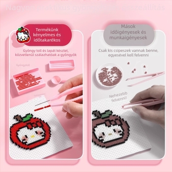 3D puzzle gyerekeknek — DIY műanyag elemek, 14 éves kortól, uniszex