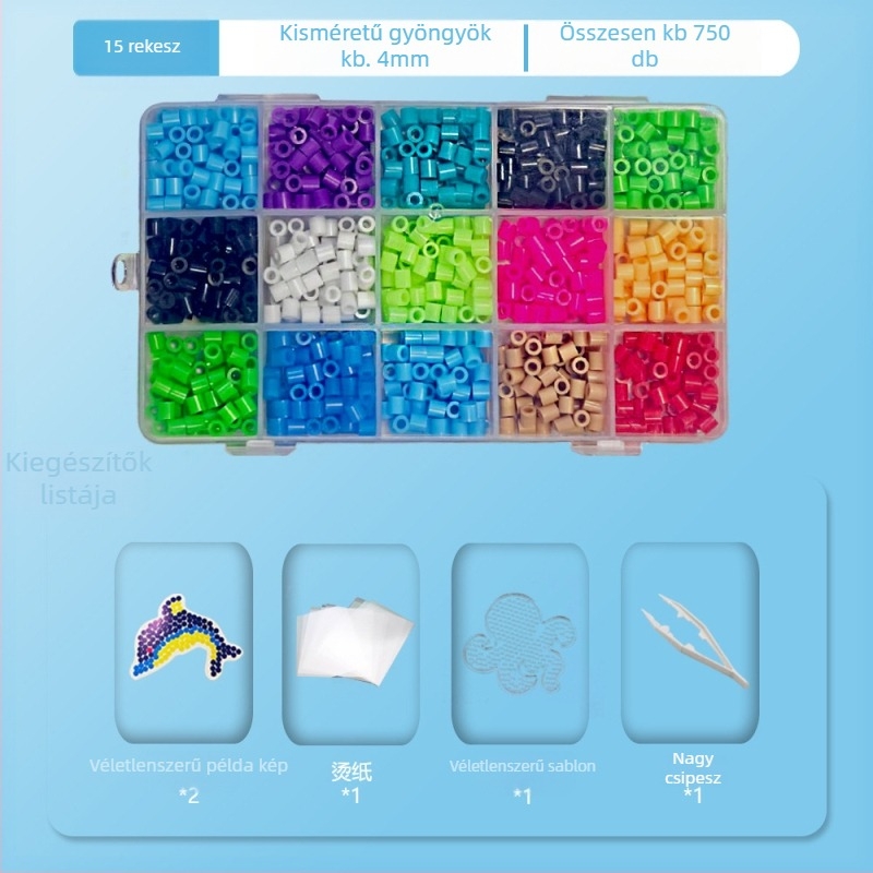 3D puzzle gyerekeknek — DIY műanyag elemek, 14 éves kortól, uniszex
