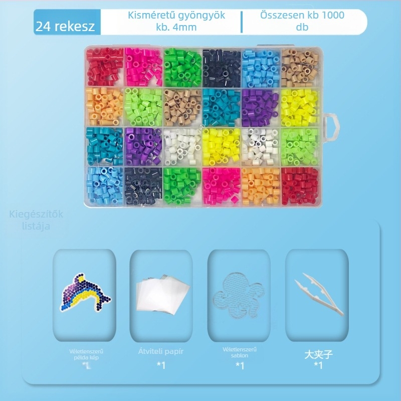 3D puzzle gyerekeknek — DIY műanyag elemek, 14 éves kortól, uniszex