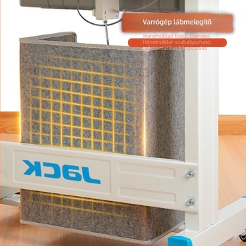 Lábmelegítő hálózati csatlakozással, 220V, 200W, mechanikus működés, univerzális kompatibilitás
