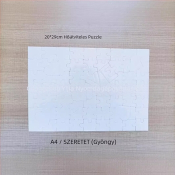 DIY üres puzzle – Papír, Yijia márka, 7–14 éves korosztály, Illusztrációk és táblák