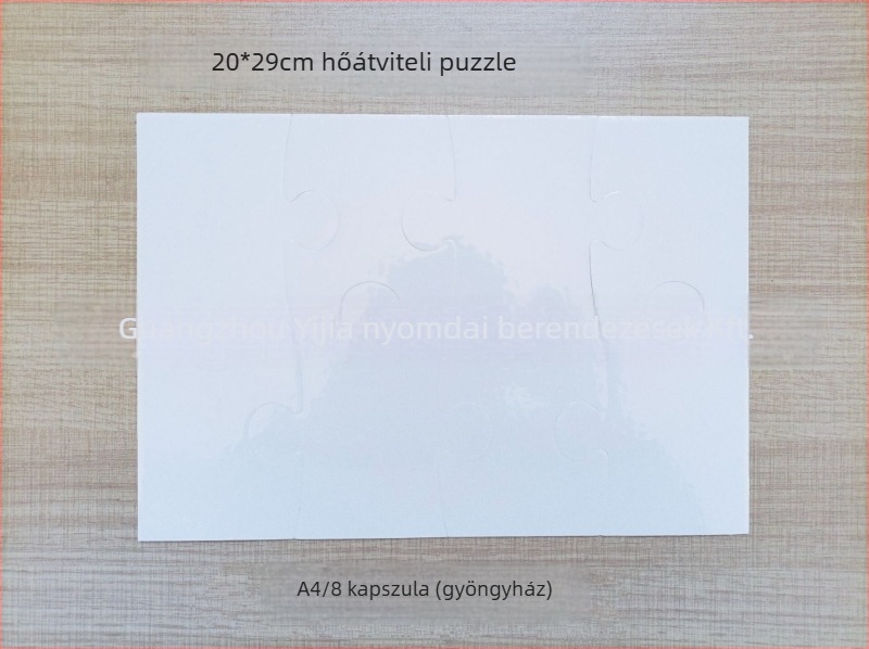 DIY üres puzzle – Papír, Yijia márka, 7–14 éves korosztály, Illusztrációk és táblák