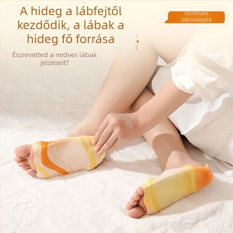 Önmelegedő lábmelegítő tapasz – uniszex, teljes talptakaró