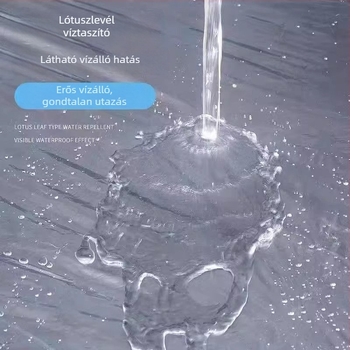 Két részes esőkabát és esőnadrág készlet, hosszú átlátszó esőkabát felnőtteknek és gyerekeknek, esőnadrág lábszárvédőkkel