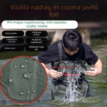 Felnőtt túra poncsó, vastag ütésálló szövetből, kültéri esővédő ruházat