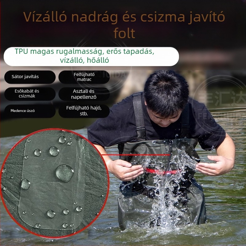 Felnőtt túra poncsó, vastag ütésálló szövetből, kültéri esővédő ruházat