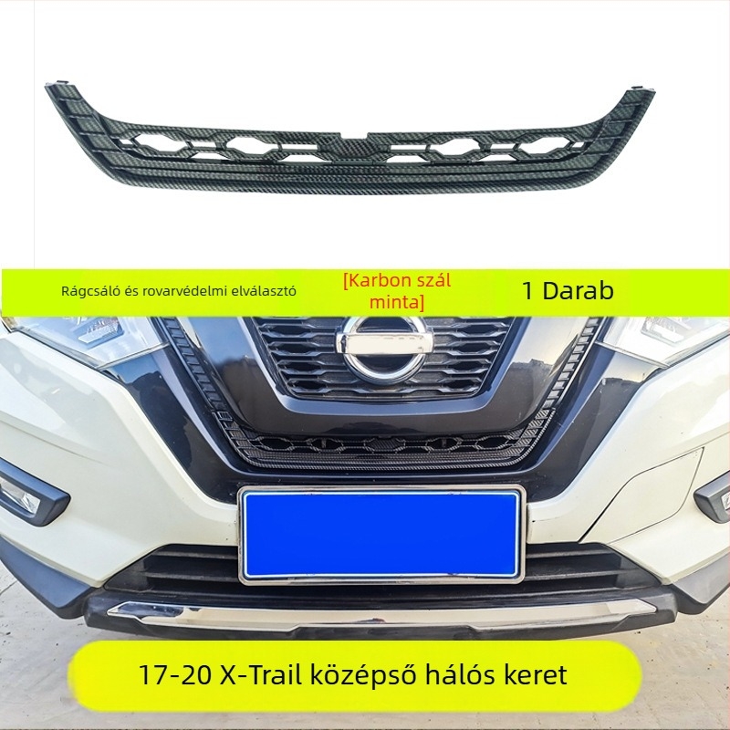 Xin Qi ABS grillvédő fedél rovarhálóval Qijun speciális autóhoz