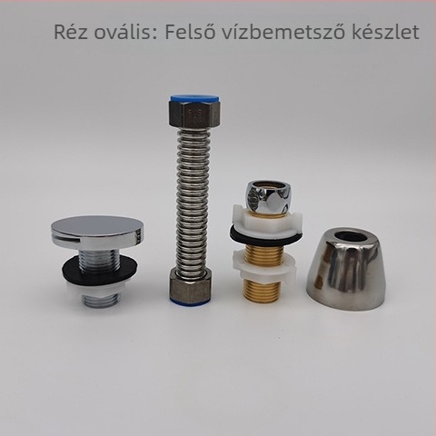 Urinal vízbevezető cső — réz és rozsdamentes acél, Fifanda, csatlakozás vízsugárhoz