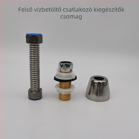 Urinal vízbevezető cső — réz és rozsdamentes acél, Fifanda, csatlakozás vízsugárhoz
