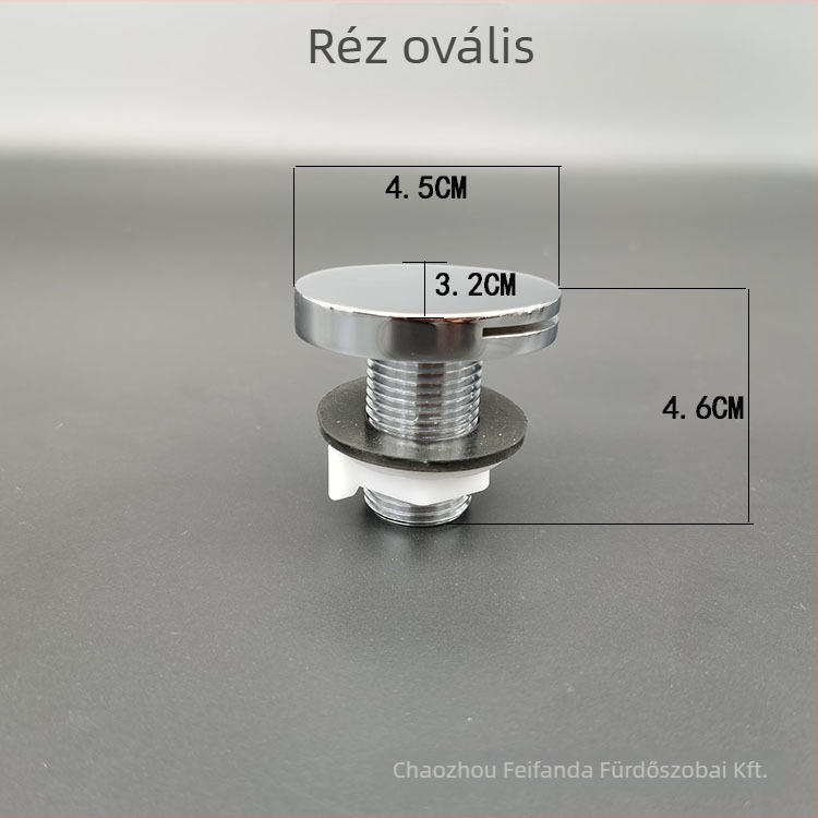 Urinal vízbevezető cső — réz és rozsdamentes acél, Fifanda, csatlakozás vízsugárhoz