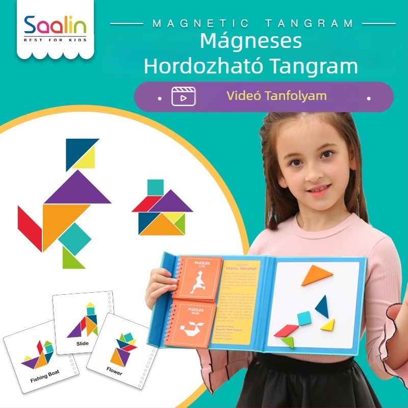 Saalin sík puzzle – Bevont papír; DIY-barát; 4–6 éveseknek; Márka: Saalin; Csomagolás: Doboz