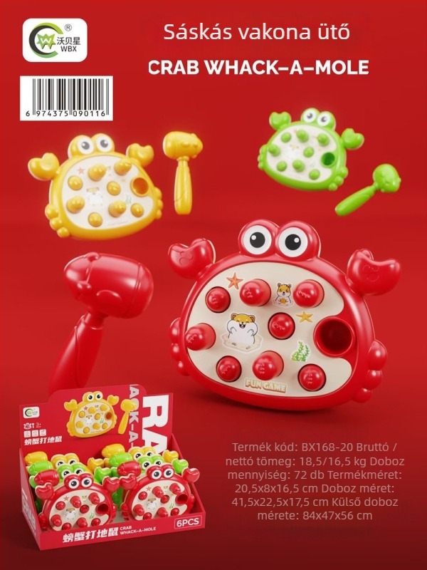 0–3 éveseknek szóló korai nevelési történetgép zenei és beszédfunkciókkal – ABS ház, elemes működés, többfunkciós oktató játék