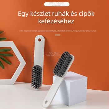 Cipőtisztító kefe, műanyag sörtékkel, fertőtlenítés, kézi, többfunkciós háztartási eszköz