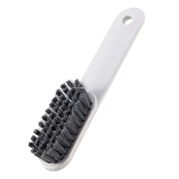 Cipőtisztító kefe, műanyag sörtékkel, fertőtlenítés, kézi, többfunkciós háztartási eszköz