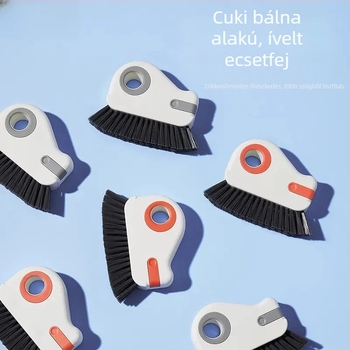 Ablak és ajtó közötti részek tisztító ecset — műanyag kivitel