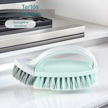 Fa padlók közötti rések tisztítására szolgáló kefe, kemény sörtékkel, többfunkciós tisztító kefe, műanyag kivitel, Jinhuida, 128 g, nem hullik ki a sörtéje