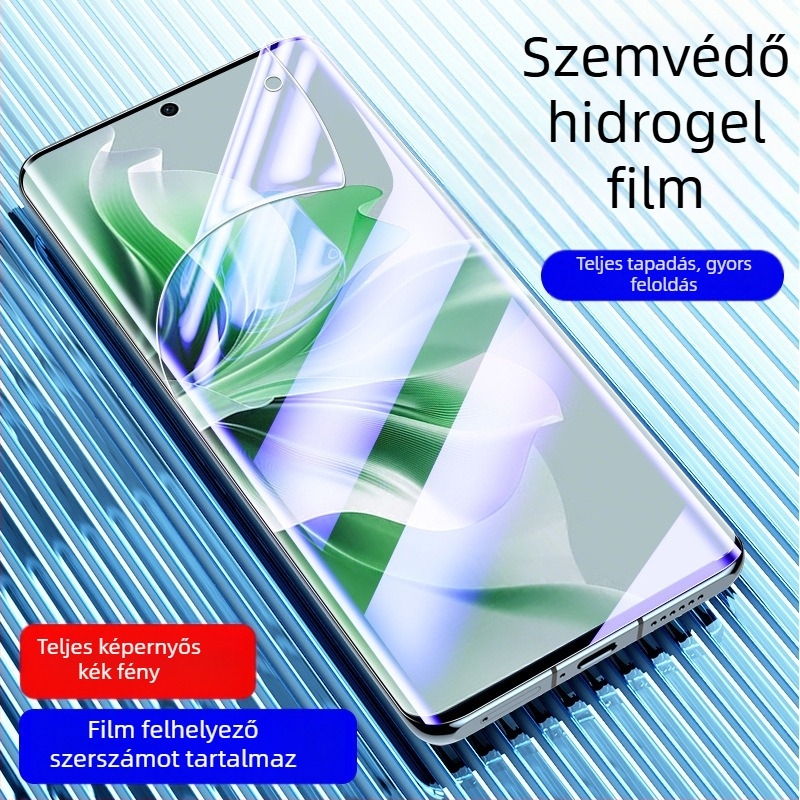 Jamie Edzett üveg képernyővédő Oppo Reno11 / Reno11 Pro / Reno10 — Anti-Peep, UV bevonat, teljes ragasztóréteg, 1 év garancia