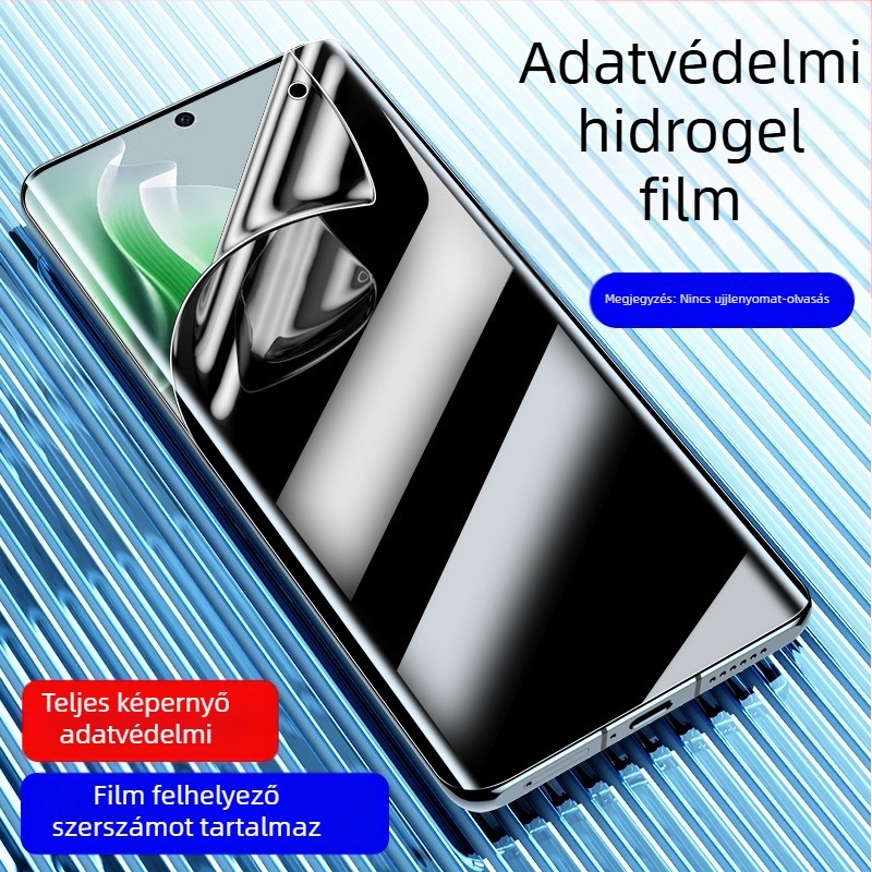 Jamie Edzett üveg képernyővédő Oppo Reno11 / Reno11 Pro / Reno10 — Anti-Peep, UV bevonat, teljes ragasztóréteg, 1 év garancia