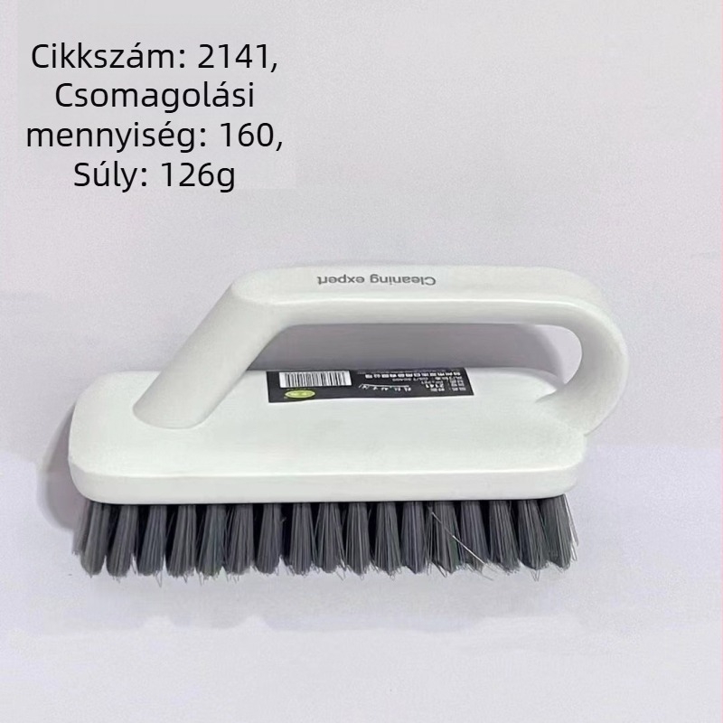 PP-nyelű tisztító kefe ruhákhoz és cipőkhöz; 126 g súlyú; 160 darabos csomag; 2023-ban bemutatva