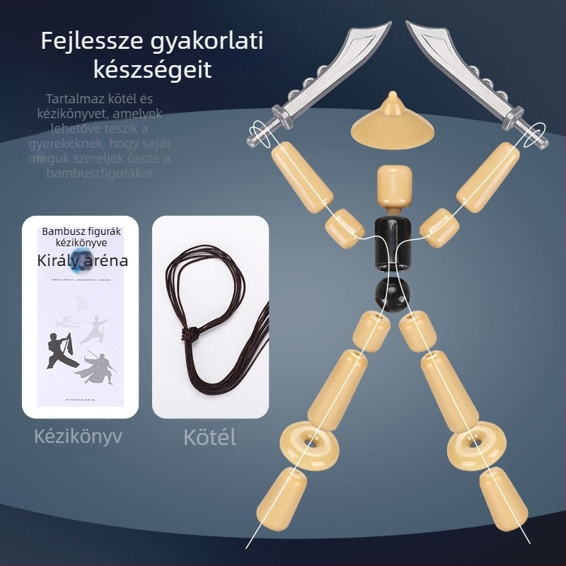 Műanyag társasjáték 4–6 éveseknek, küzdelmes és interaktív játékkal, serkenti a gondolkodást, a kéz- és szemkoordinációt és a kognitív készségeket.
