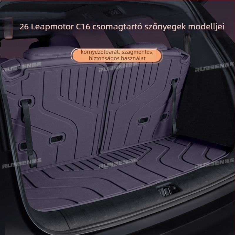 Leapmotor C16 Csomagtartó szőnyege – fél-zárt kivitel, belső autó szőnyeg (Anyag: Tpes; Származás: Shandong; Márka: Lubin; Alkalmazható modellek: Dedikált járműfedettség; Feldolgozás és testreszabás: Igen)
