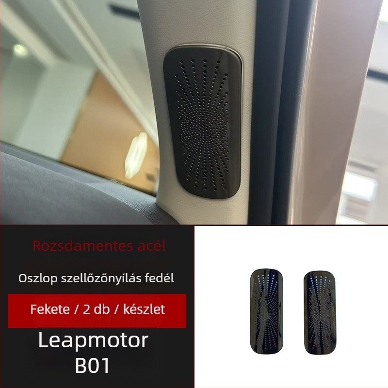 Zero Running B01 rozsdamentes acél előtti motorháztető védőburkolat porvédő hálóval és rovarbiztos levegőbeömlővel, modell Zero Running B01, logónyomtatással testreszabható