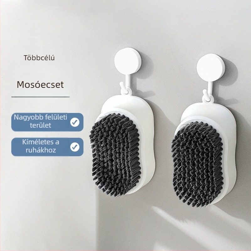 Többcélú mosóecset, puha sörtéjű, felakasztható (Márka: Mrs. Detail; Anyag: Műanyag; Mennyiség: 1)