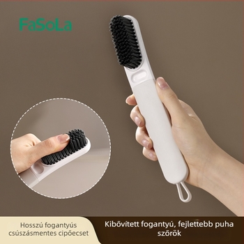 FaSoLa cipőtisztító kefét lágy gyapjúval otthoni használatra — dezinfekció és cipőtisztítás | Anyagok: ABS, TPE, PBT | Eredet: Kína | Doboz: 60 db