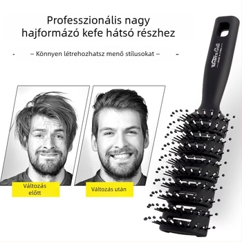 Qiwang ABS hajfésű – styling eszköz férfiaknak, modell 1358