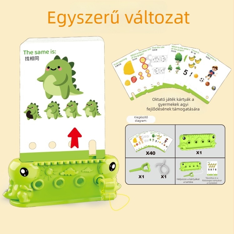 Gyermekek logikai kulcs oktató játék – műanyag, MLT márka, 4–6 évesek, besorolás: sakk és kártyaasztal