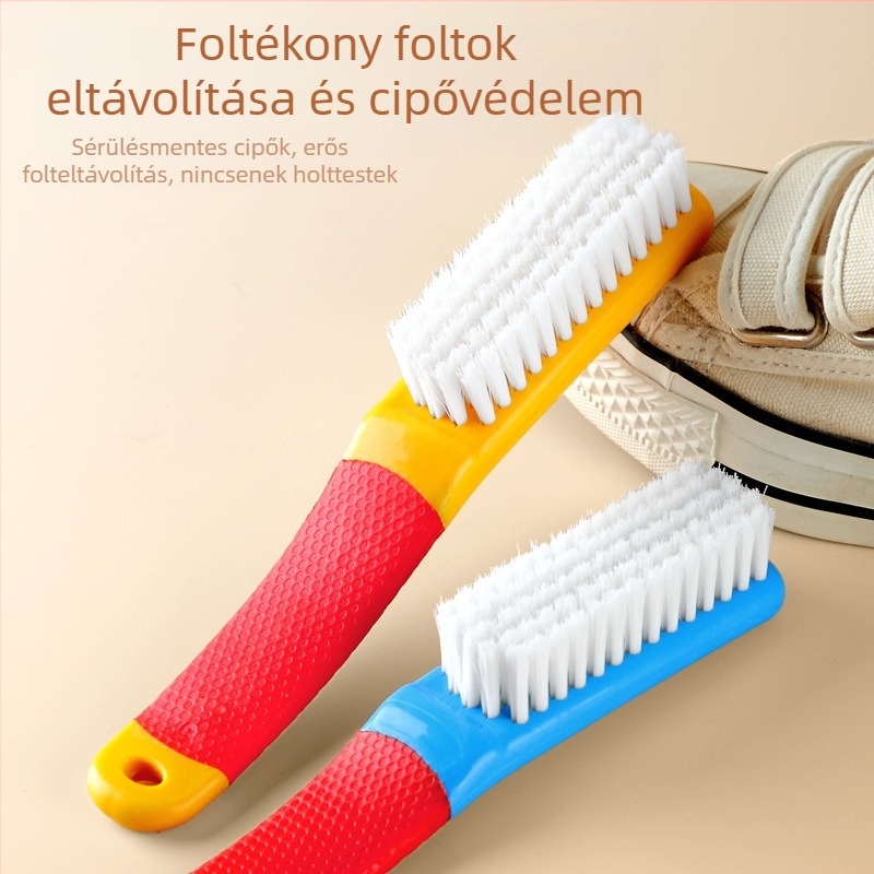 Cipőtisztító kefe, műanyag kivitel, tisztító funkció, súly 61, csomagolás 500