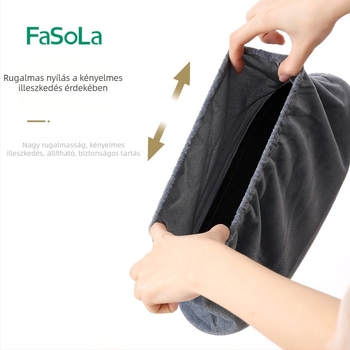 FaSoLa flanel cipővédő, mosható, újrahasználható, csúszásgátló, kopásálló