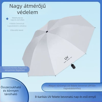 Yi Jiangnan UV ernyő UPF > 40, összecsukható napernyő vas bordákkal és vas csővel, Impact 190T anyag, manuális és automata UV modell