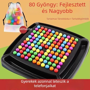 Családi asztali memória- és gondolkodást fejlesztő játék - fejleszti a gondolkodást, a kéz- és szemkoordinációt és a szülő–gyermek interakciót (anyag: műanyag)